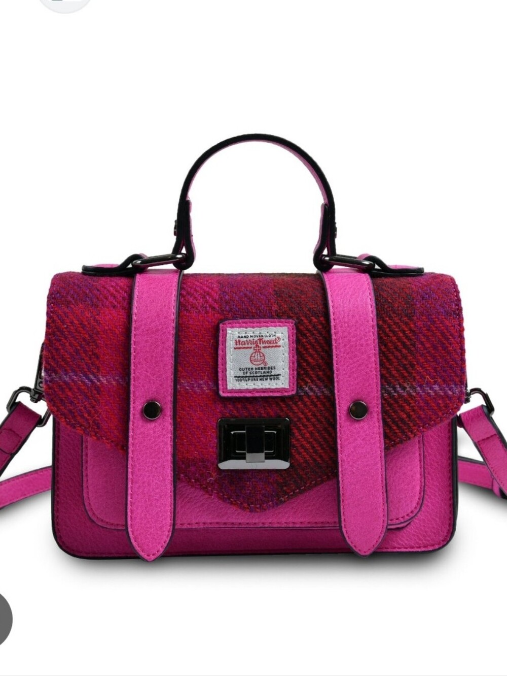 Islander Mini Satchel With Harris Tweed - Picture 9 of 10